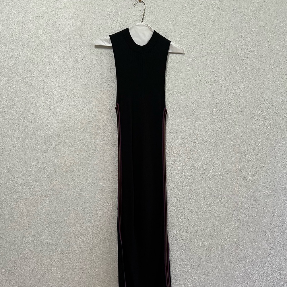Cupcakes & Cashmere Black Sheath Maxi Dress